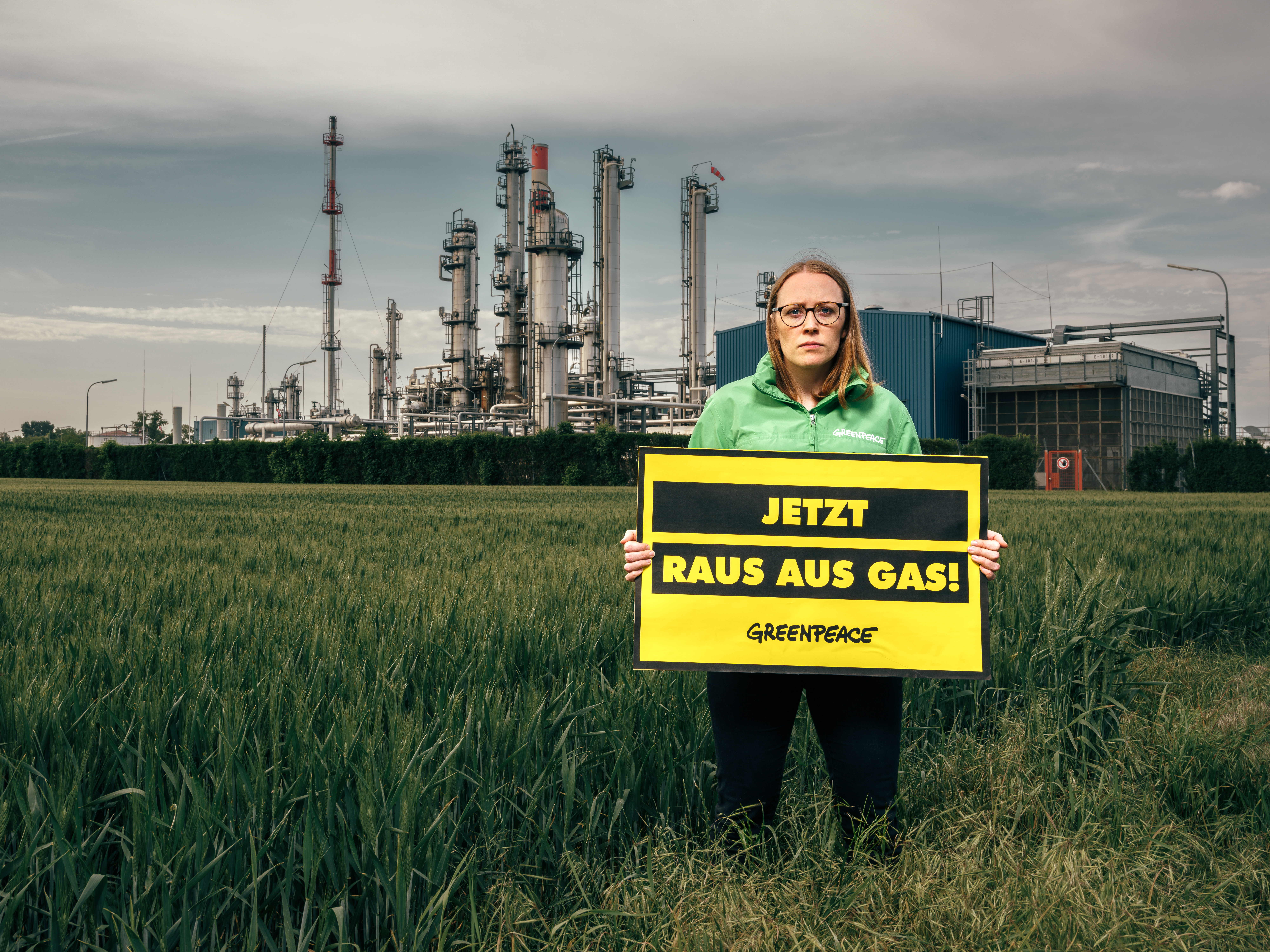 Greenpeace fordert Raus aus Gas