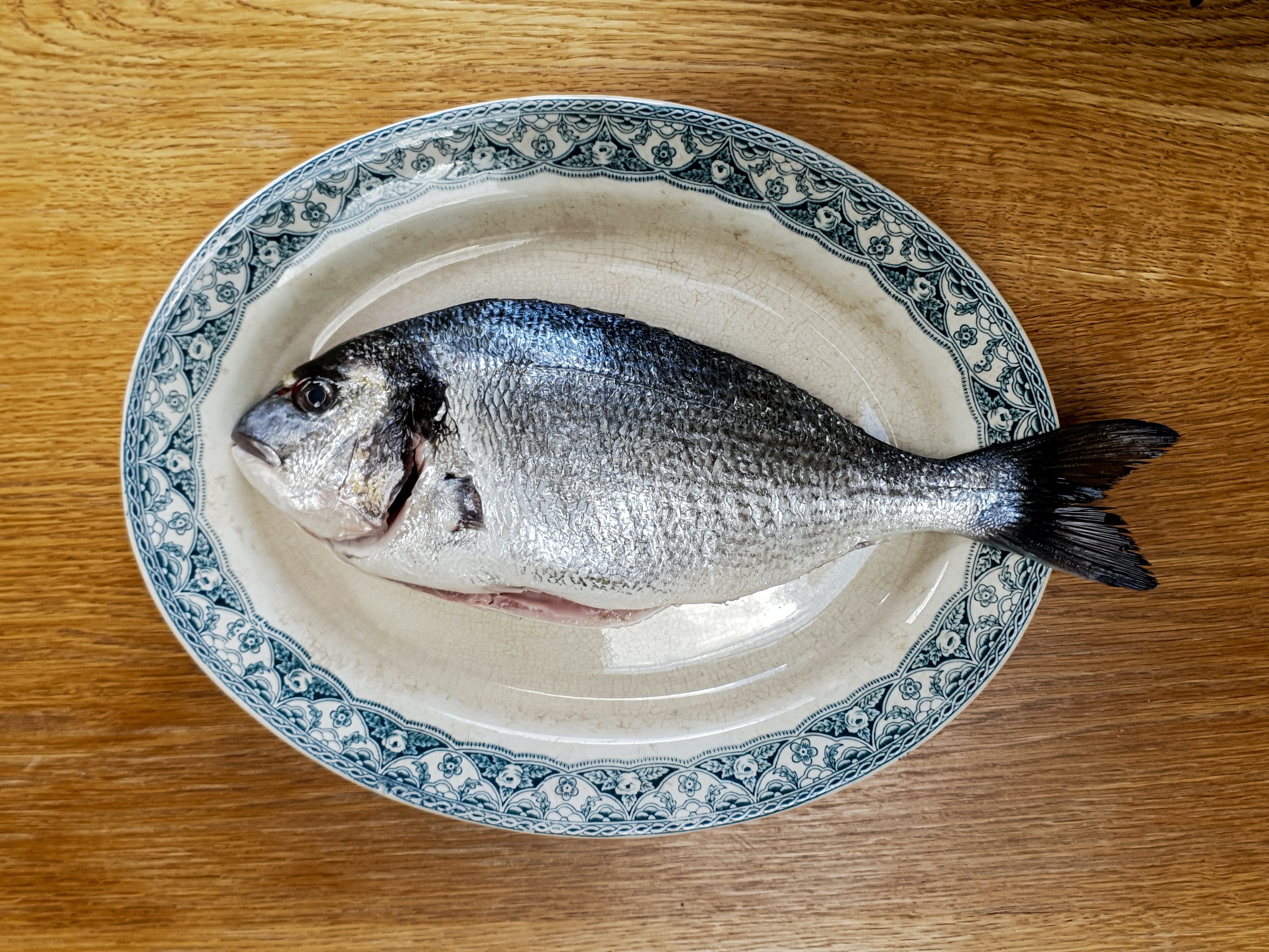 Fisch auf Teller